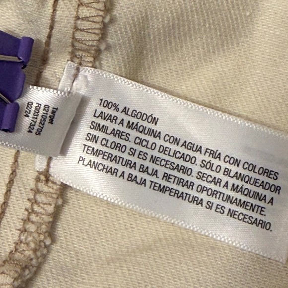 Size 3X AVA & VIV Womens Shirt Jacket Cream Button Front Long Sleeve - Picture 5 of 7